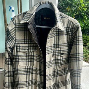 Buck Mason Quilted Shirt Jacket, size XS